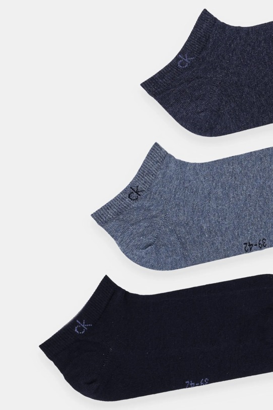 Calvin Klein skarpetki 3-pack 701234366 niebieski AW25