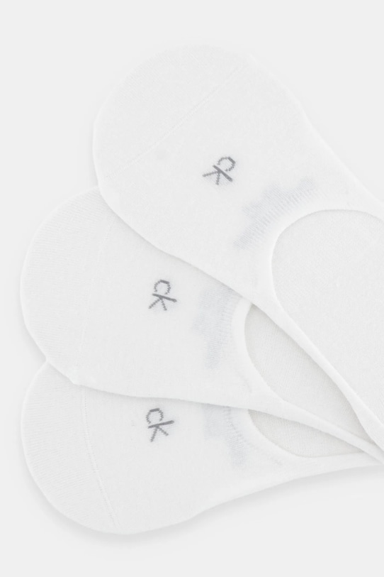 Κάλτσες Calvin Klein 3-pack 701234367 λευκό AW25