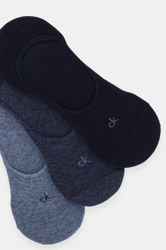 Ponožky Calvin Klein 3-pak 701234367 modrá AW25