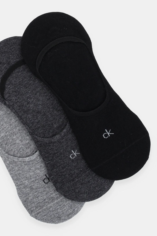 Ponožky Calvin Klein 3-pack 701234367 šedá AW25