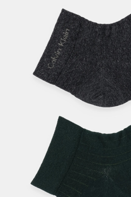 Ponožky Calvin Klein 2-pack 701235972 zelená AW25