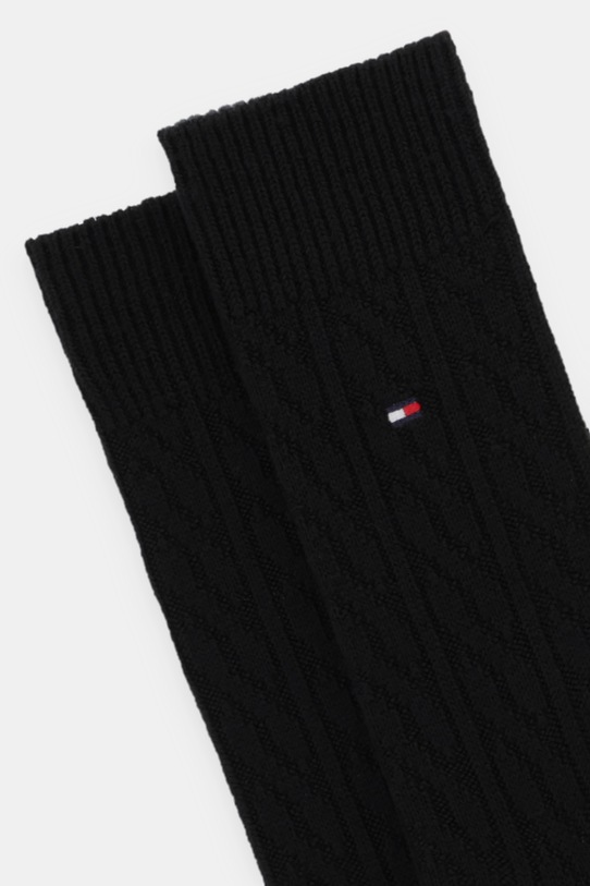 Tommy Hilfiger skarpetki z dodatkiem wełny 701236316 czarny AW25