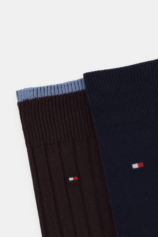 Tommy Hilfiger skarpetki 2-pack 701236317 brązowy AW25