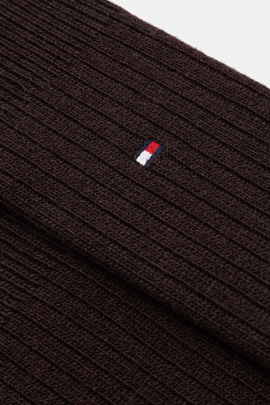 Tommy Hilfiger skarpetki z domieszką kaszmiru 701236318 brązowy AW25