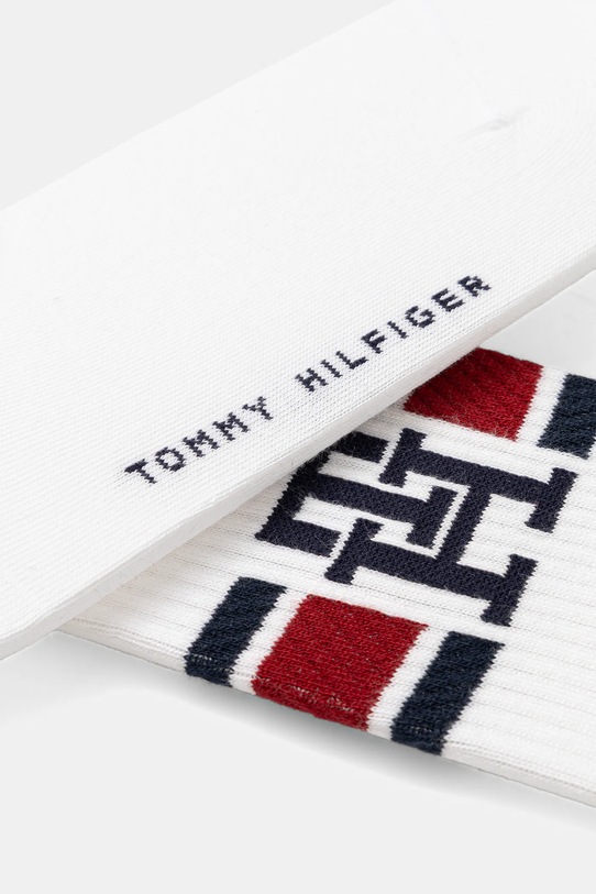 Tommy Hilfiger șosete 2-pack 701236320 alb AW25