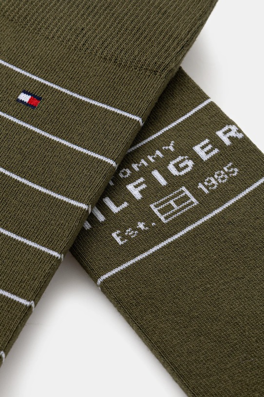 Tommy Hilfiger skarpetki 2-pack 701236634 zielony AW25