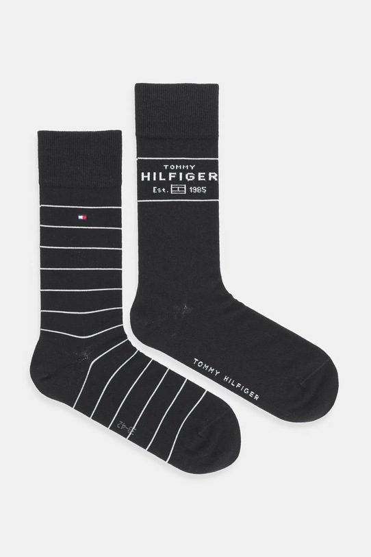 Tommy Hilfiger skarpetki 2-pack skarpetki długie czarny 701236634