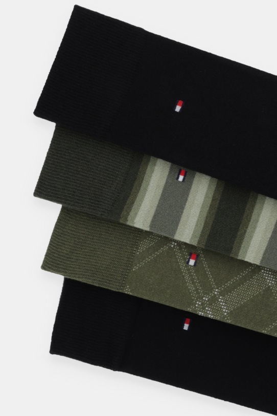Čarape Tommy Hilfiger 4-pack 701238216 zelena AW25