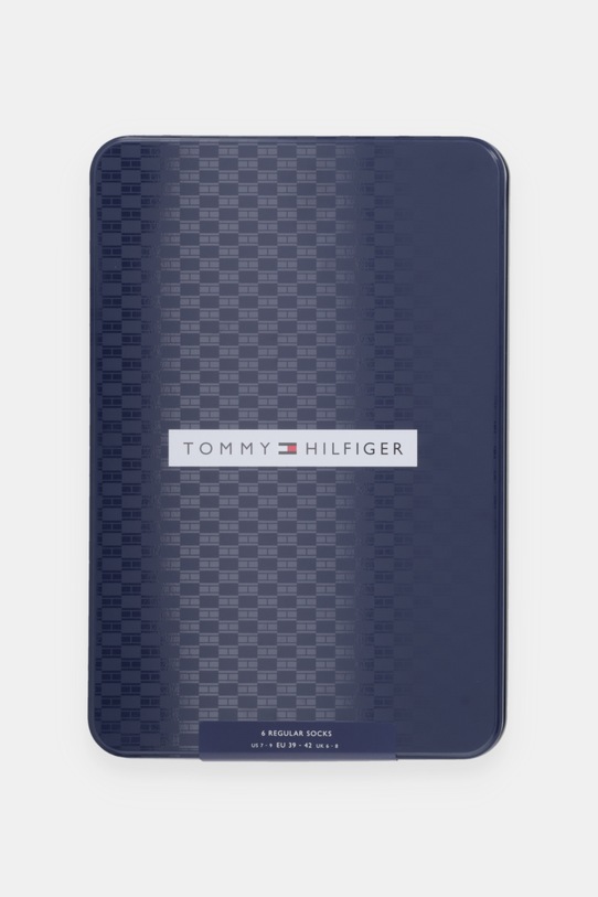 Odzież Tommy Hilfiger skarpetki 6-pack 701235373 granatowy