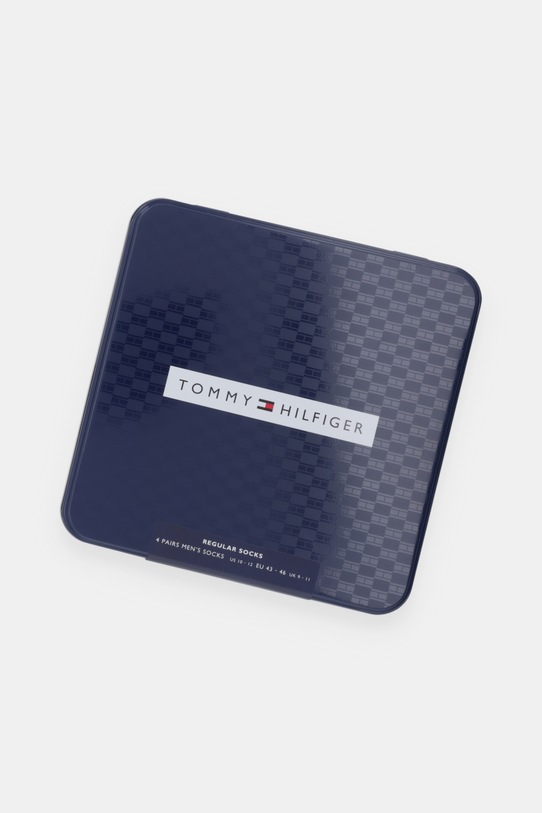 Odzież Tommy Hilfiger skarpetki 4-pack 701235375 granatowy