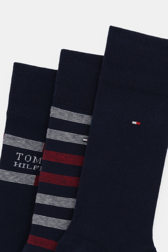 Tommy Hilfiger skarpetki 3-pack 701235376 granatowy AW25
