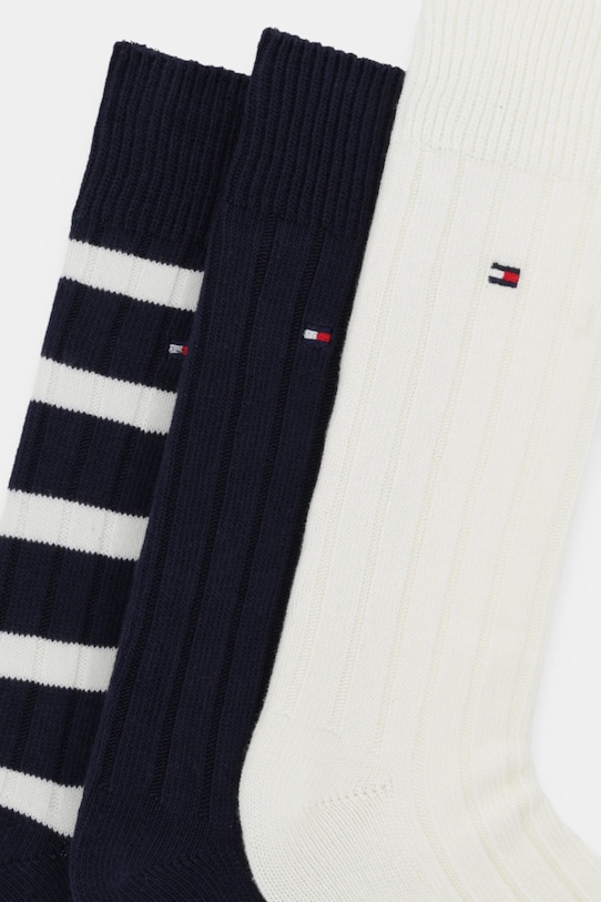 Tommy Hilfiger skarpetki 3-pack 701235377 granatowy AW25