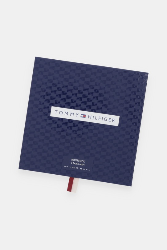 Odzież Tommy Hilfiger skarpetki 3-pack 701235377 granatowy