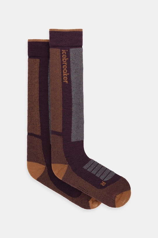 Icebreaker sízokni outdoor barna IB0A573P0I31