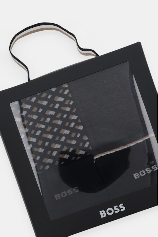 Ρούχα Κάλτσες BOSS 4-pack 50524322 μαύρο