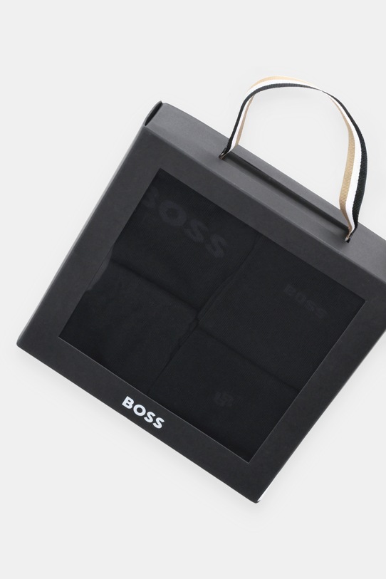 Ρούχα Κάλτσες BOSS 4-pack 50547928 μαύρο