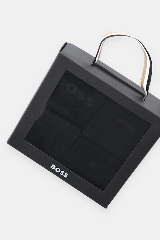Ρούχα Κάλτσες BOSS 4-pack 50547928 μαύρο