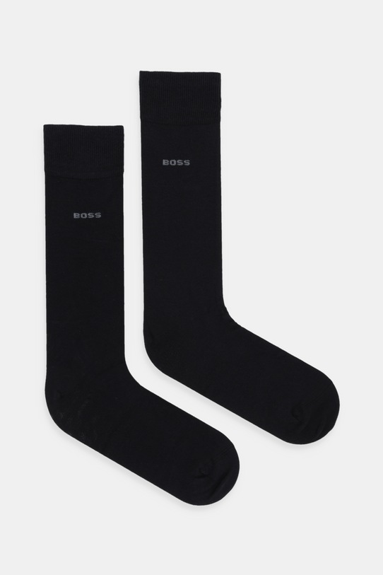BOSS skarpetki 2-pack skarpetki długie czarny 50558570