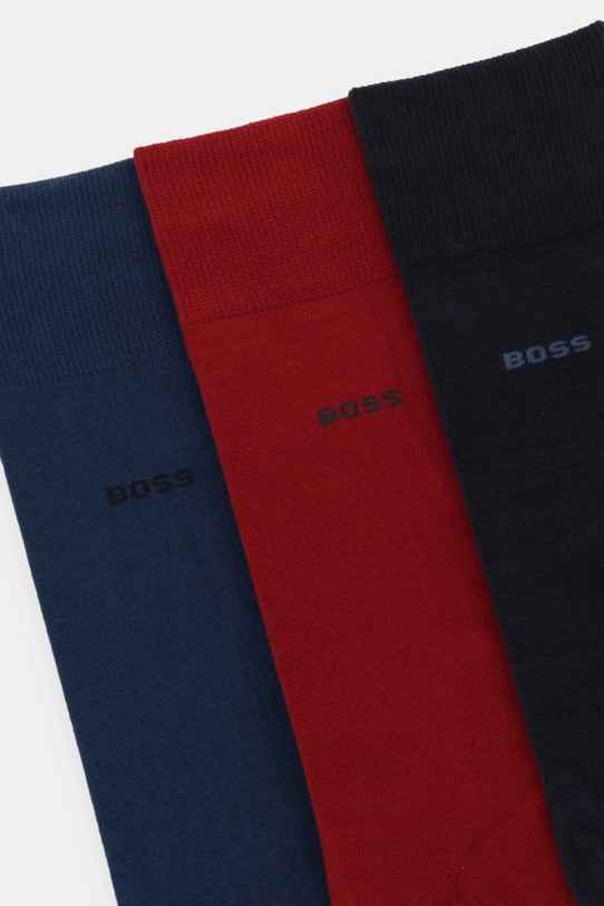 BOSS skarpetki 3-pack 50558589 granatowy NC25