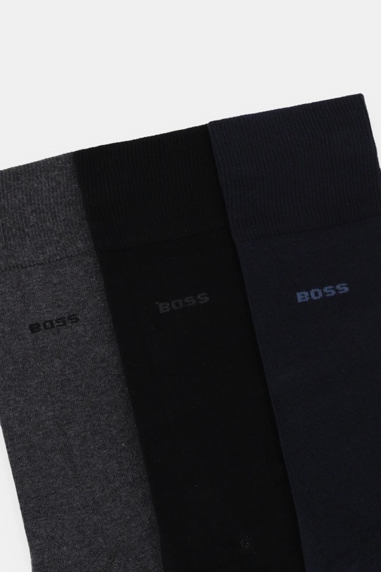 BOSS skarpetki 3-pack 50558589 czarny NC25