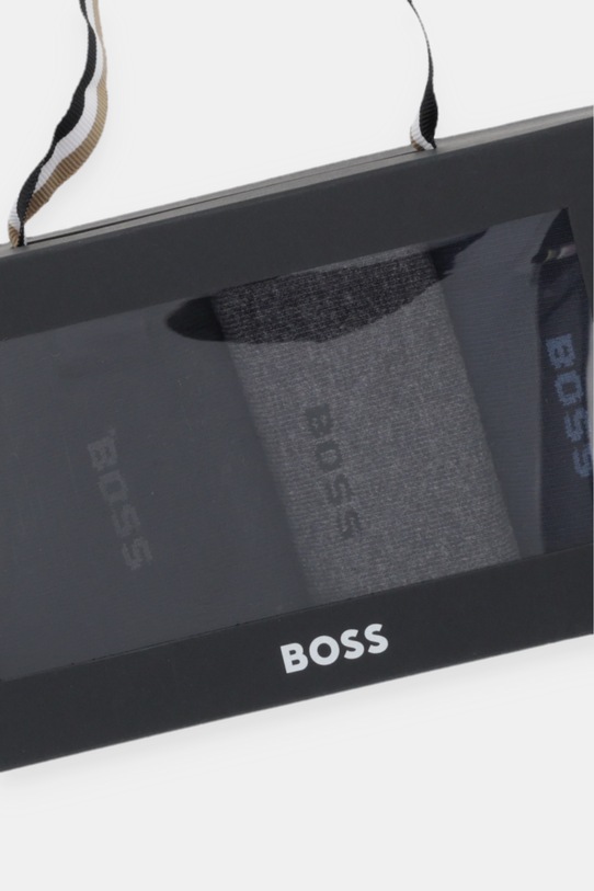 Odzież BOSS skarpetki 3-pack 50558589 czarny
