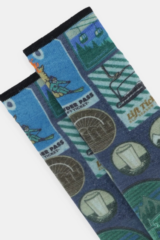 Smartwool skarpety narciarskie SW002897 niebieski AW25