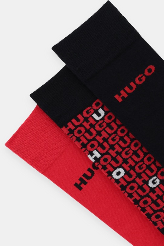 Κάλτσες HUGO 4-pack 50546673 μαύρο AW25