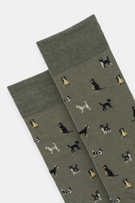 Κάλτσες Barbour MSO0068 πράσινο AW25