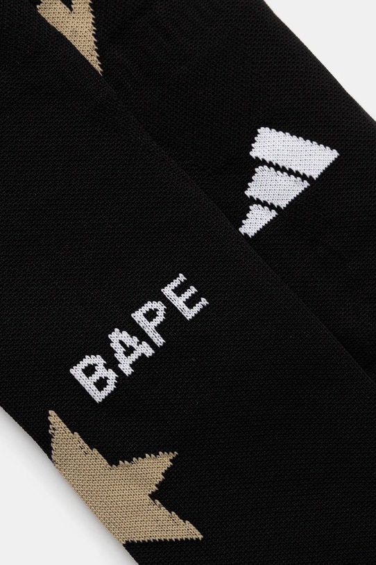Čarape adidas Originals BAPE FB SOCKS KB2209 crna AW25