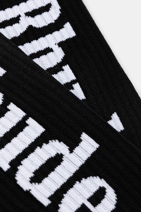 Чорапи RHUDE Vertical Logo RHPF25SO01750 черен AW25