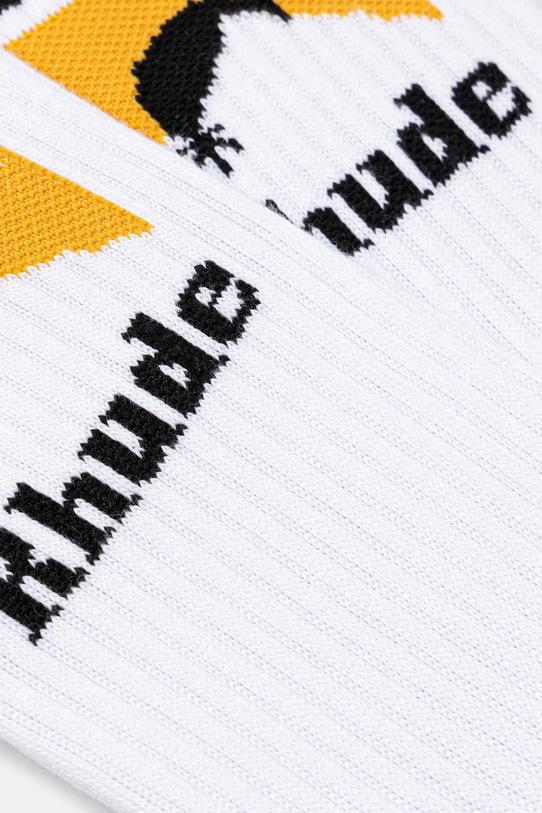 Чорапи RHUDE Moonlight RHPF25SO05750 бял AW25