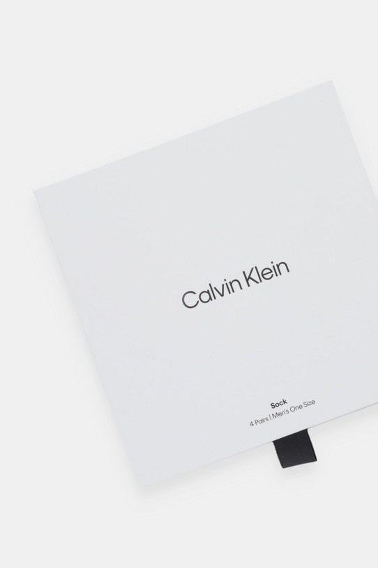 Odzież Calvin Klein skarpetki 4-pack 701235979 niebieski