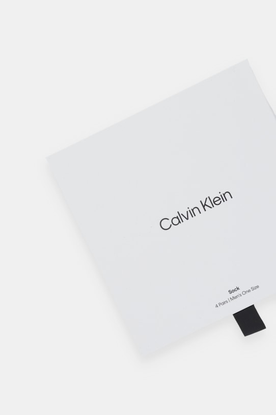 Odzież Calvin Klein skarpetki 4-pack 701235979 czarny