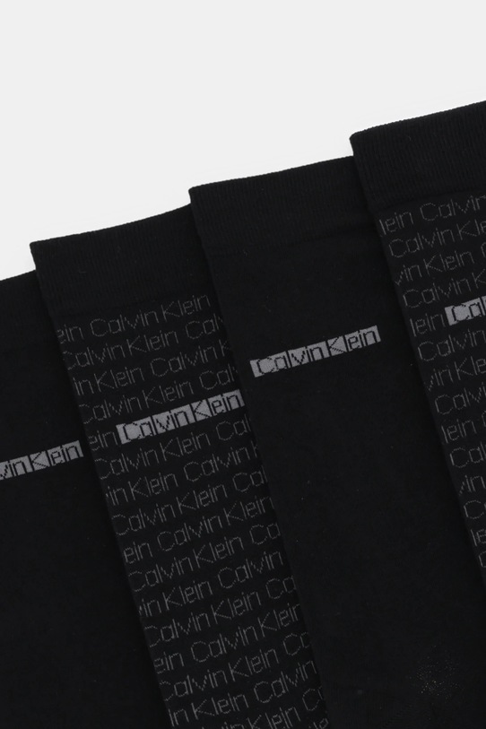 Calvin Klein skarpetki 4-pack 701235980 czarny AW25