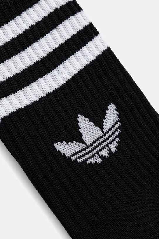Шкарпетки adidas Originals 3-Stripes 6-pack JV7411 чорний AW25