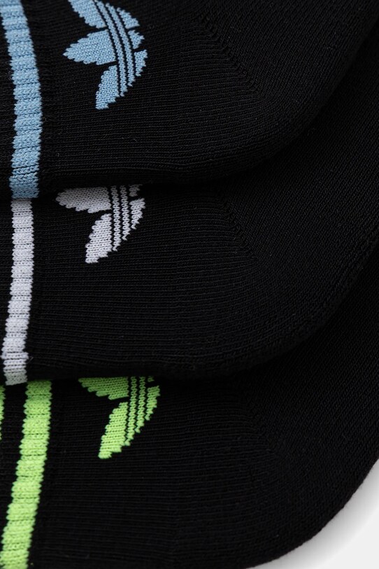 Чорапи adidas Originals 3-Stripes (3 чифта) JV7440 черен AW25