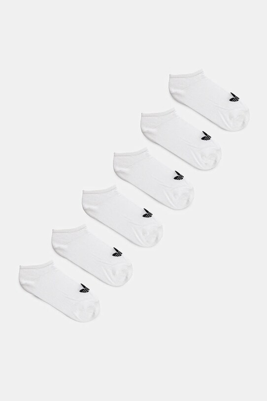 Шкарпетки adidas Originals 6-pack короткі шкарпетки білий JW5336