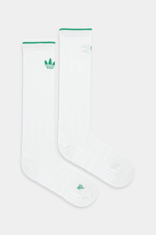 Κάλτσες adidas Originals ψηλές κάλτσες λευκό JW0047