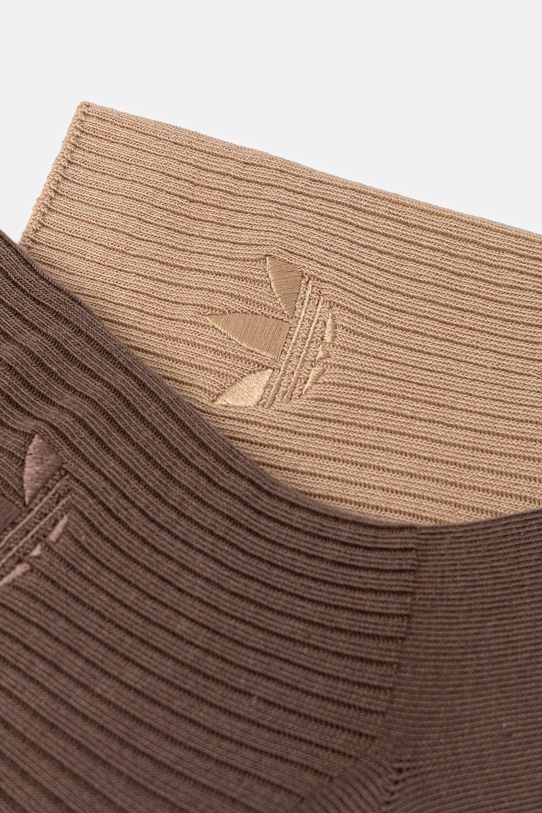 adidas Originals șosete Trefoil 2-pack JW8002 maro AW25