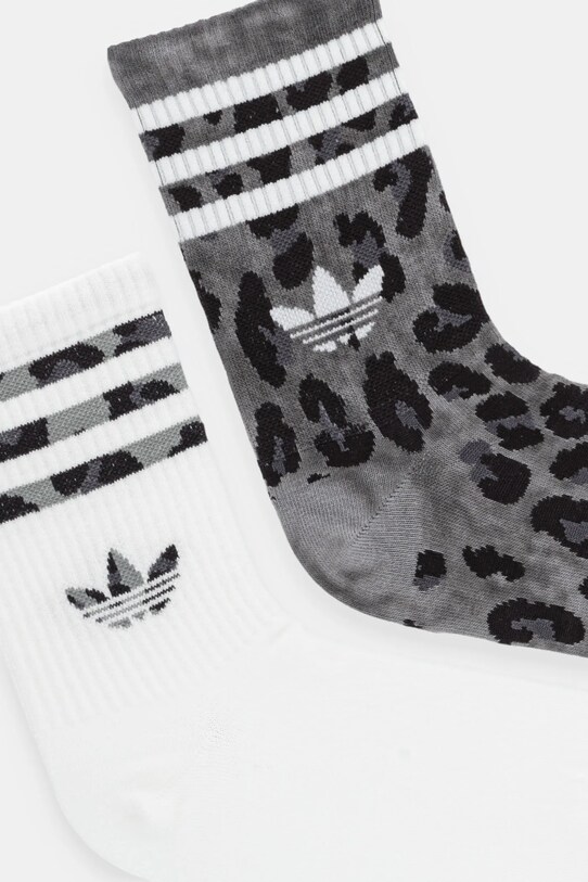 Шкарпетки adidas Originals Leo Crew S 2-pack JW8010 білий AW25