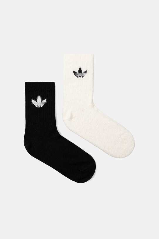 adidas Originals skarpetki Fluffy Cr S 2-pack skarpetki długie biały JX5217