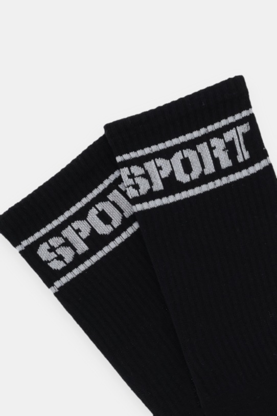 PLEIN SPORT skarpetki 3-pack FAEC.UUY0036.STE003N czarny AW25