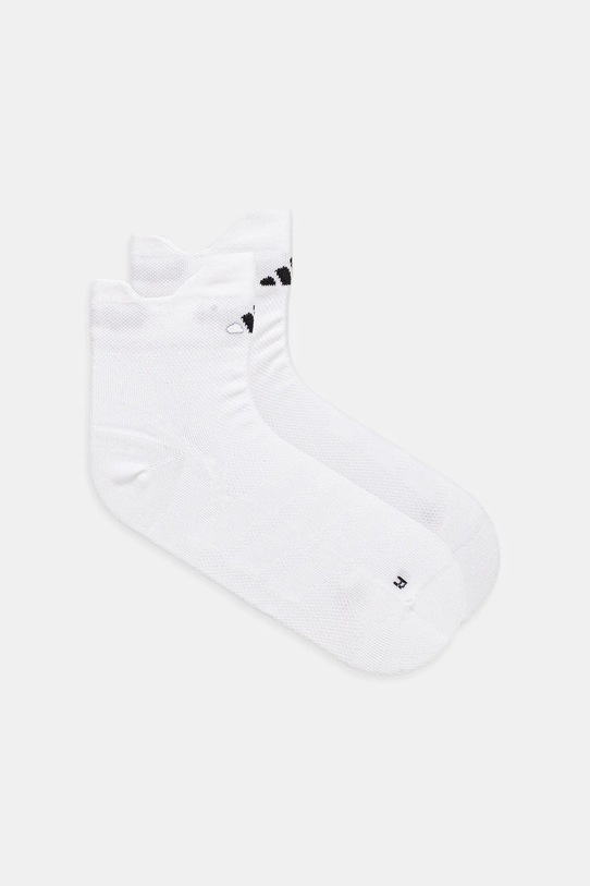 Чорапи adidas Performance Adizero терлици бял JN6528