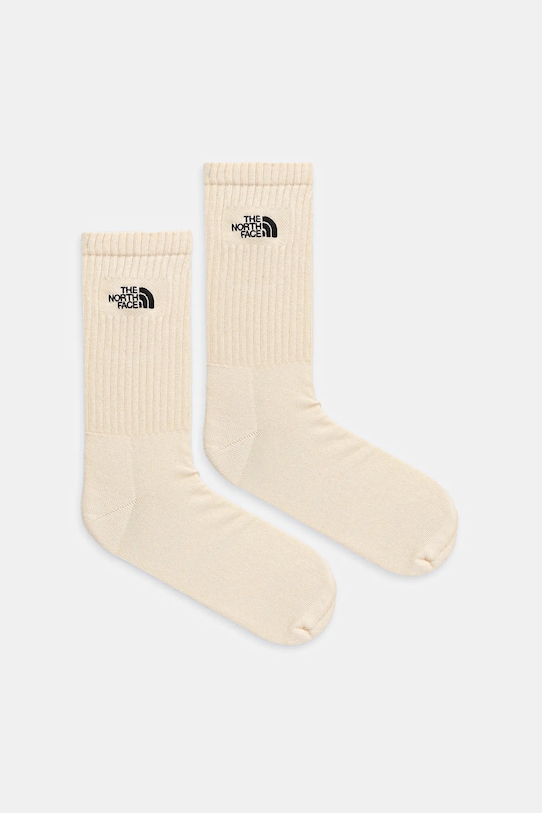 The North Face șosete 2-pack sosete lungi bej NF0A8EGPLE71