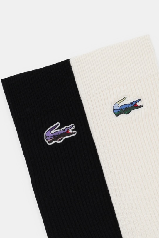 Lacoste skarpetki 2-pack RA5989 czarny AW25