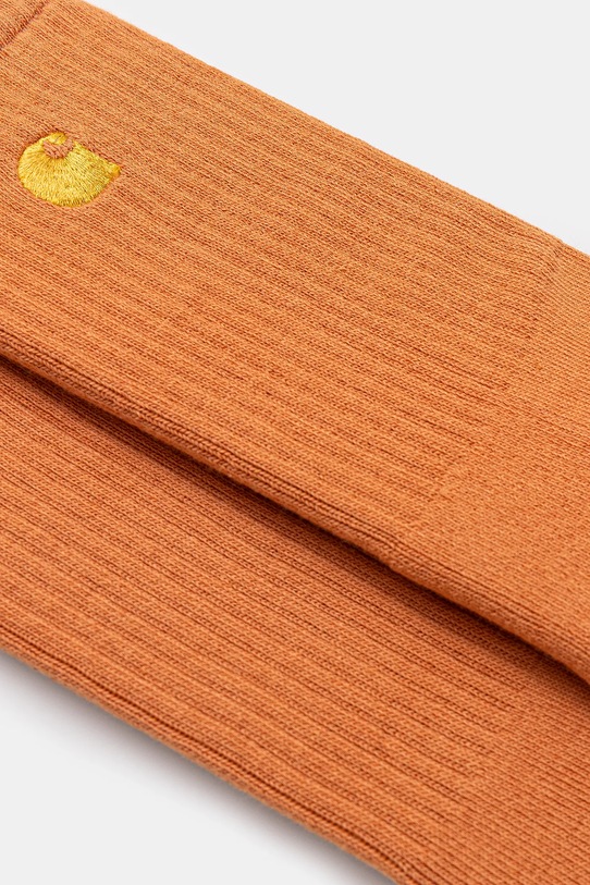 Carhartt WIP skarpetki Chase I029421.32RXX pomarańczowy AW25