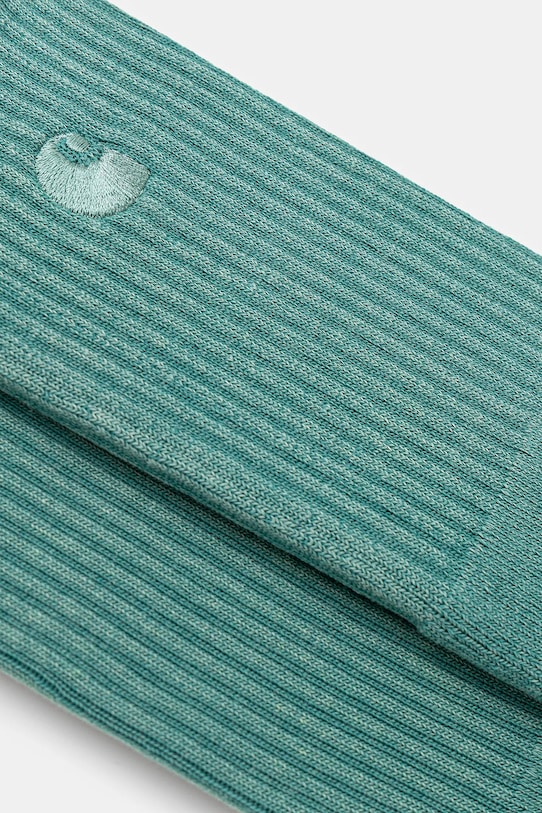 Carhartt WIP socks Hudson I035135.2ZU5F turquoise AW25