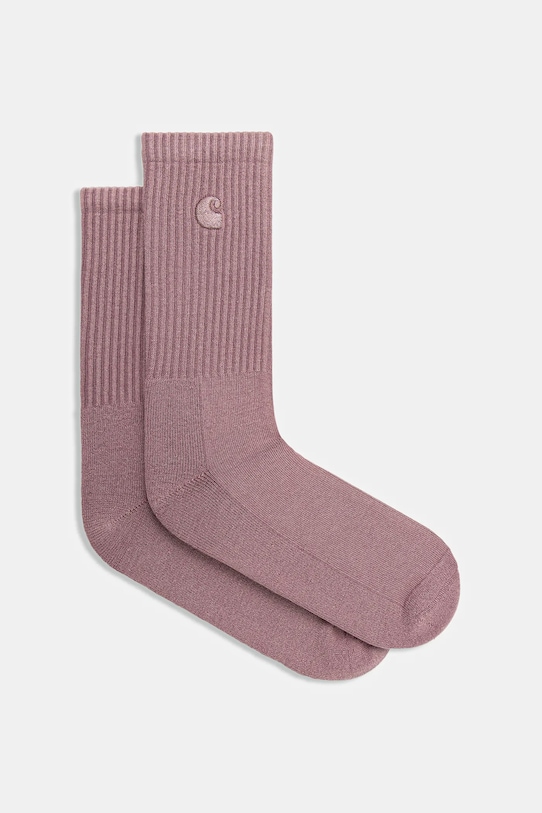 Чорапи Carhartt WIP Hudson чорапи розов I035135.1XF5F