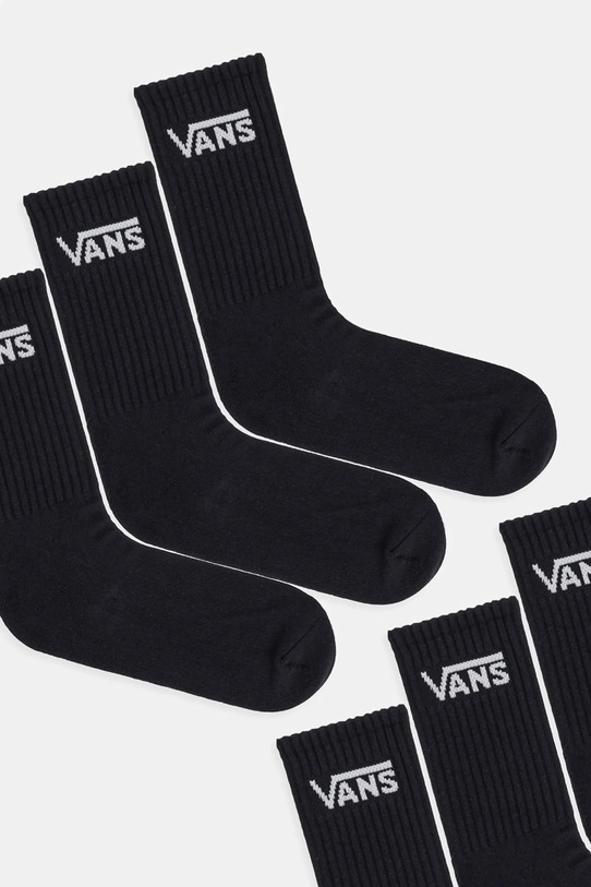 Vans skarpetki 6-pack VN000QCBBLK1 czarny AW25