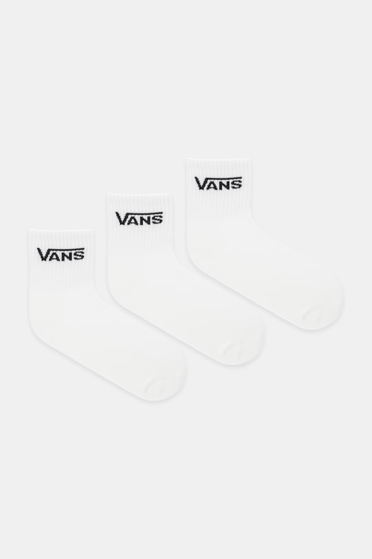 Vans skarpetki 3-pack skarpetki długie biały VN000QBWWHT1
